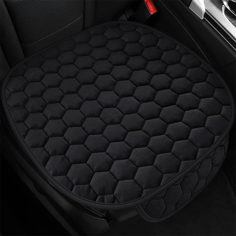 Winter Short-Pile Car Seat Cushion– Warm, Comfortable & Durable (Front / Rear Seat Cushion Available,Universal Seat Covers