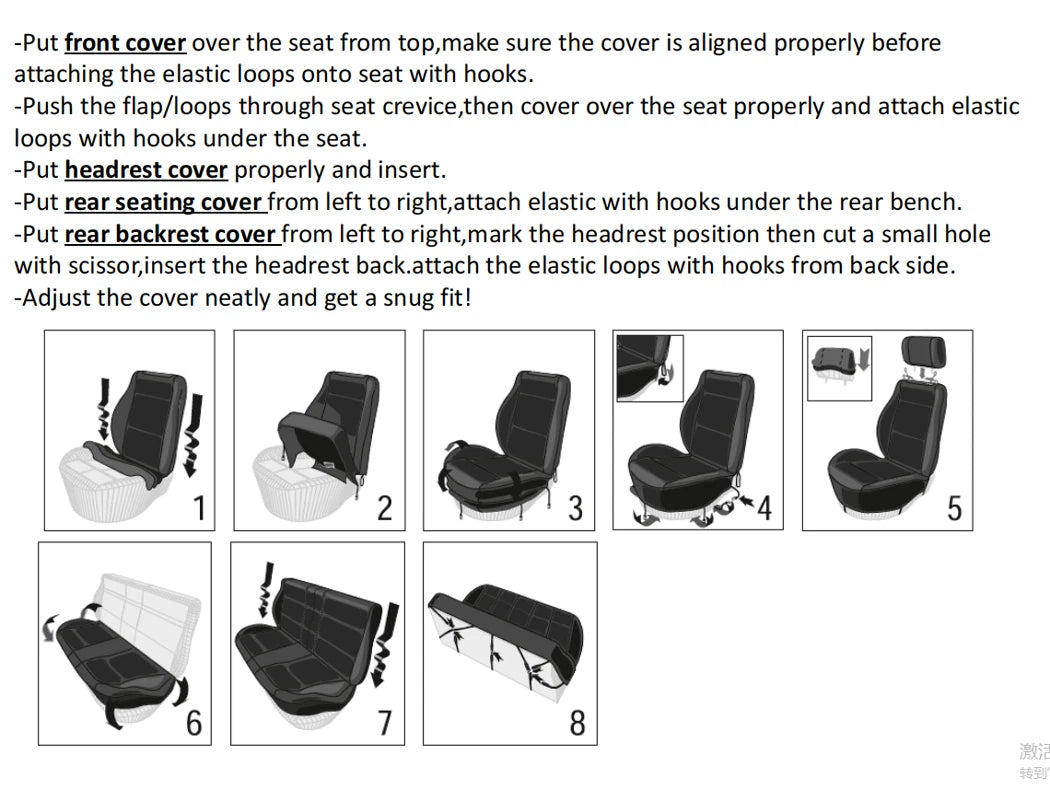 AUTO PLUS Sports Universal Polyester Car Seat Cover Set Fit Most Car Plain Fabric Bicolor Stylish Car Accessories Seat Protector