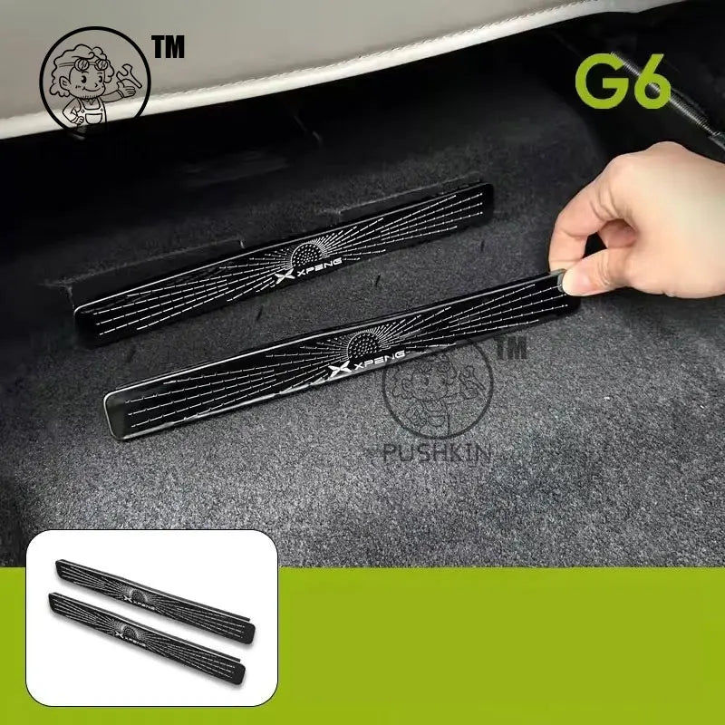 For Xpeng G6 2023 2024 2025 Under Seat Air Conditioning Vents Dust Covers Anti-blocking Air Outlet Protective Cover Accessories