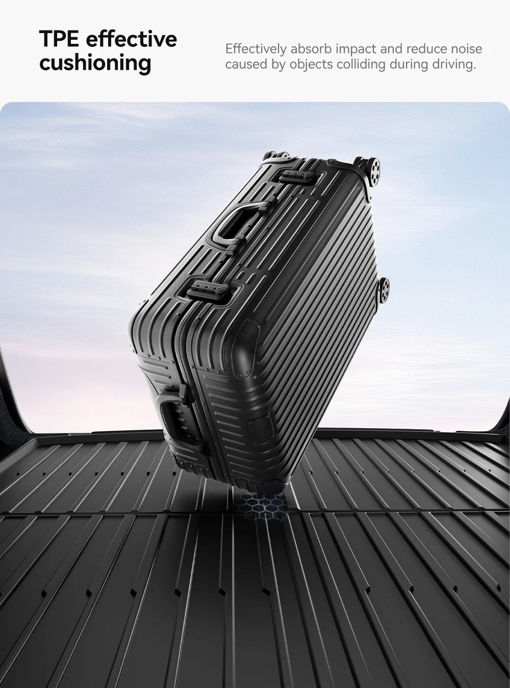 YZ TPE Car Floor Mats for Tesla Model 3 Y Highland Juniper 2019-2025 Luggage Mat Set Four Seasons Waterproof Anti-slip Trunk Mat