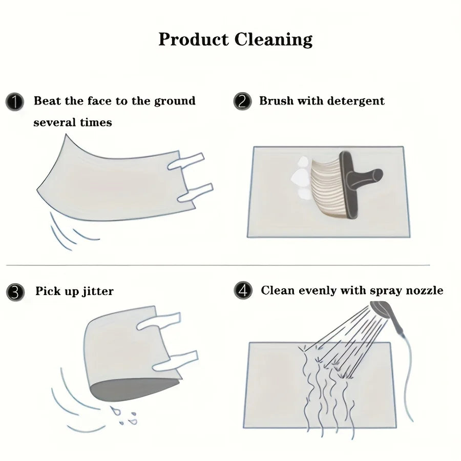 2/4pcs Car Anti Slip Mats,Car Carpets, Bohemian Style Printed Car Floor Mats, Suitable for The Front and Rear Seats of Most Cars