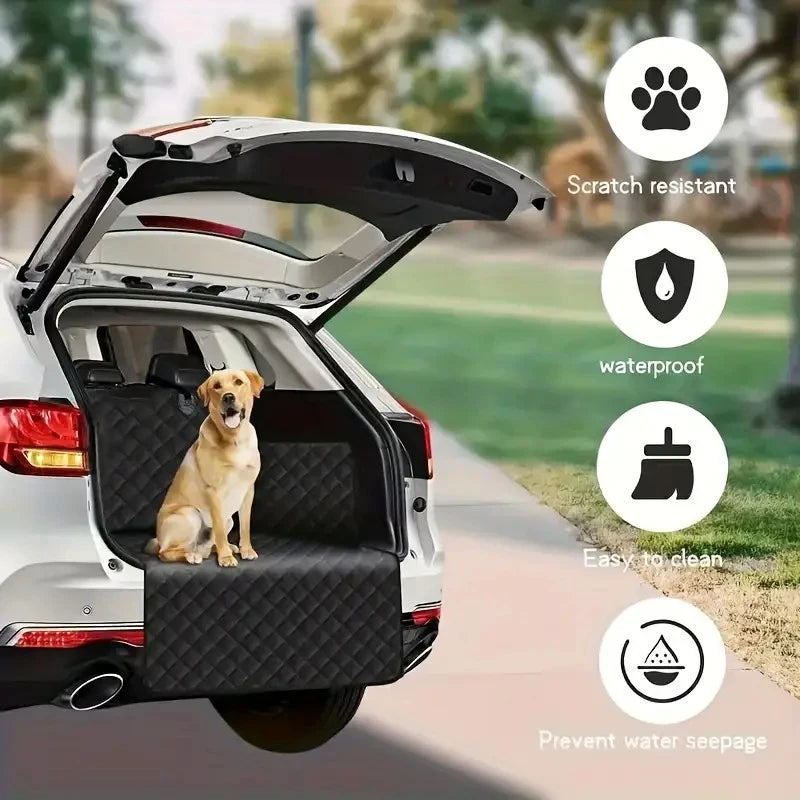 Dog Car Seat Cover For SUV Wear-resistant  Waterproof Portable Durable Liner Cover Protects Vehicle Dog Carrier Car Trunk Mats