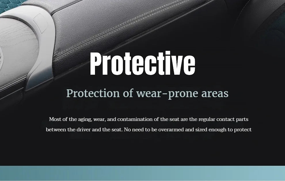 1pc Comfortable and Breathable Car Front Seat Cushion Simplicity  Front Premium Covers with Non-Slip Protector Fits Most  Cars