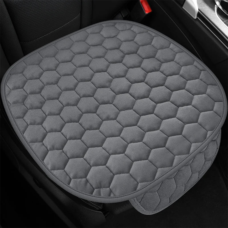 Winter Short-Pile Car Seat Cushion– Warm, Comfortable & Durable (Front / Rear Seat Cushion Available,Universal Seat Covers