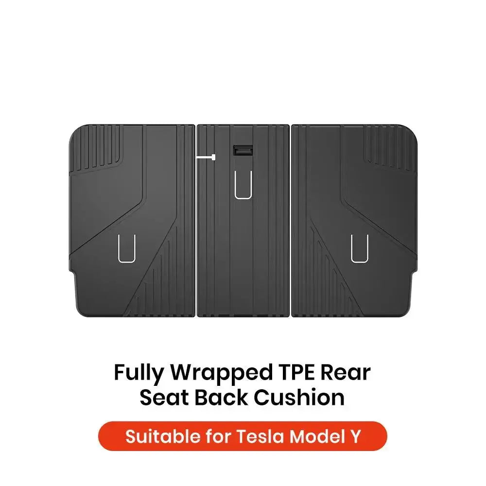 YZ TPE Car Floor Mats for Tesla Model 3 Y Highland Juniper 2019-2025 Luggage Mat Set Four Seasons Waterproof Anti-slip Trunk Mat