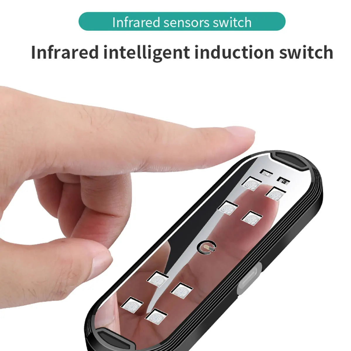 2Pcs Car LED Door Lights RGB Led Wireless Door Warning Lights USB Welcome Door Sill Projector Magnetic Auto Ambient Lamp Puddle