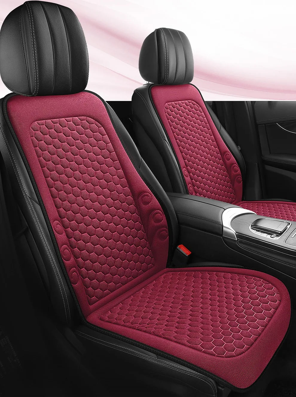 1pc Comfortable and Breathable Car Front Seat Cushion Simplicity  Front Premium Covers with Non-Slip Protector Fits Most  Cars